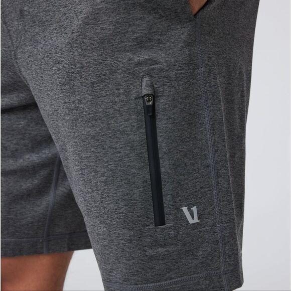 Vuori Sunday Preformance Shorts Charcoal Heather Size Small NWT - Picture 4 of 7